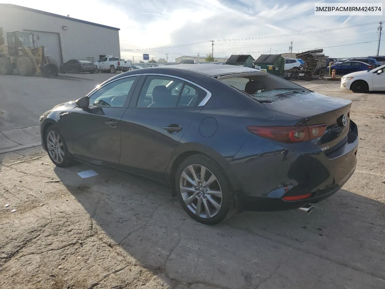 2024 Mazda 3 Preferred VIN: 3MZBPACM8RM424574 Lot: 73653194