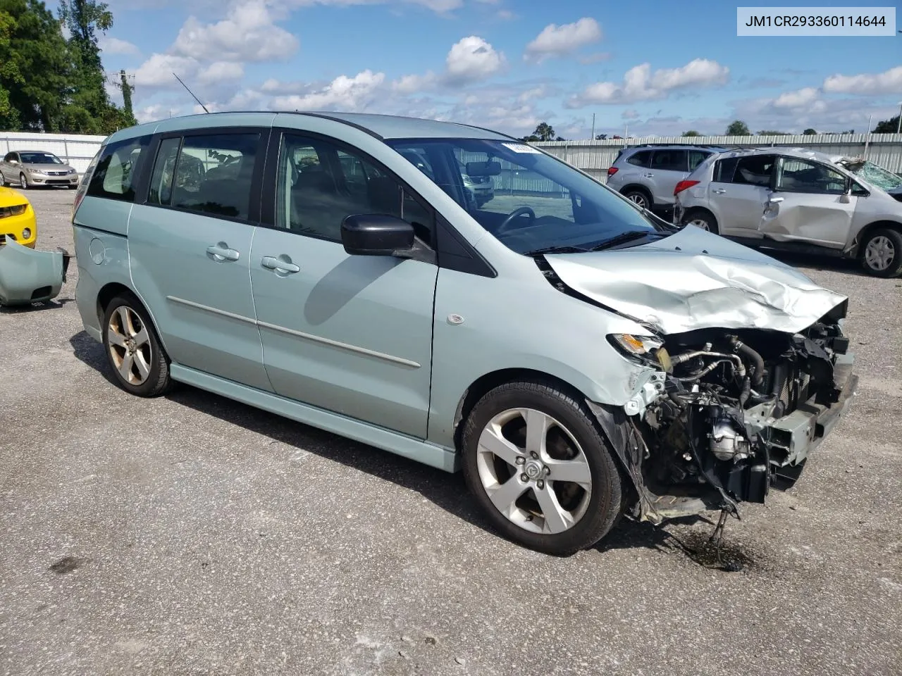 2006 Mazda 5 VIN: JM1CR293360114644 Lot: 73932924