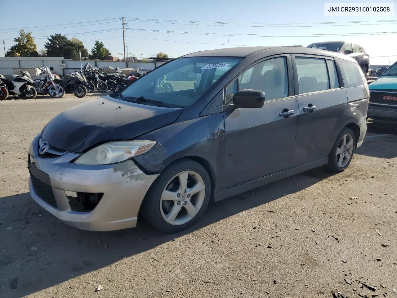 2006 Mazda 5 VIN: JM1CR293160102508 Lot: 76204204