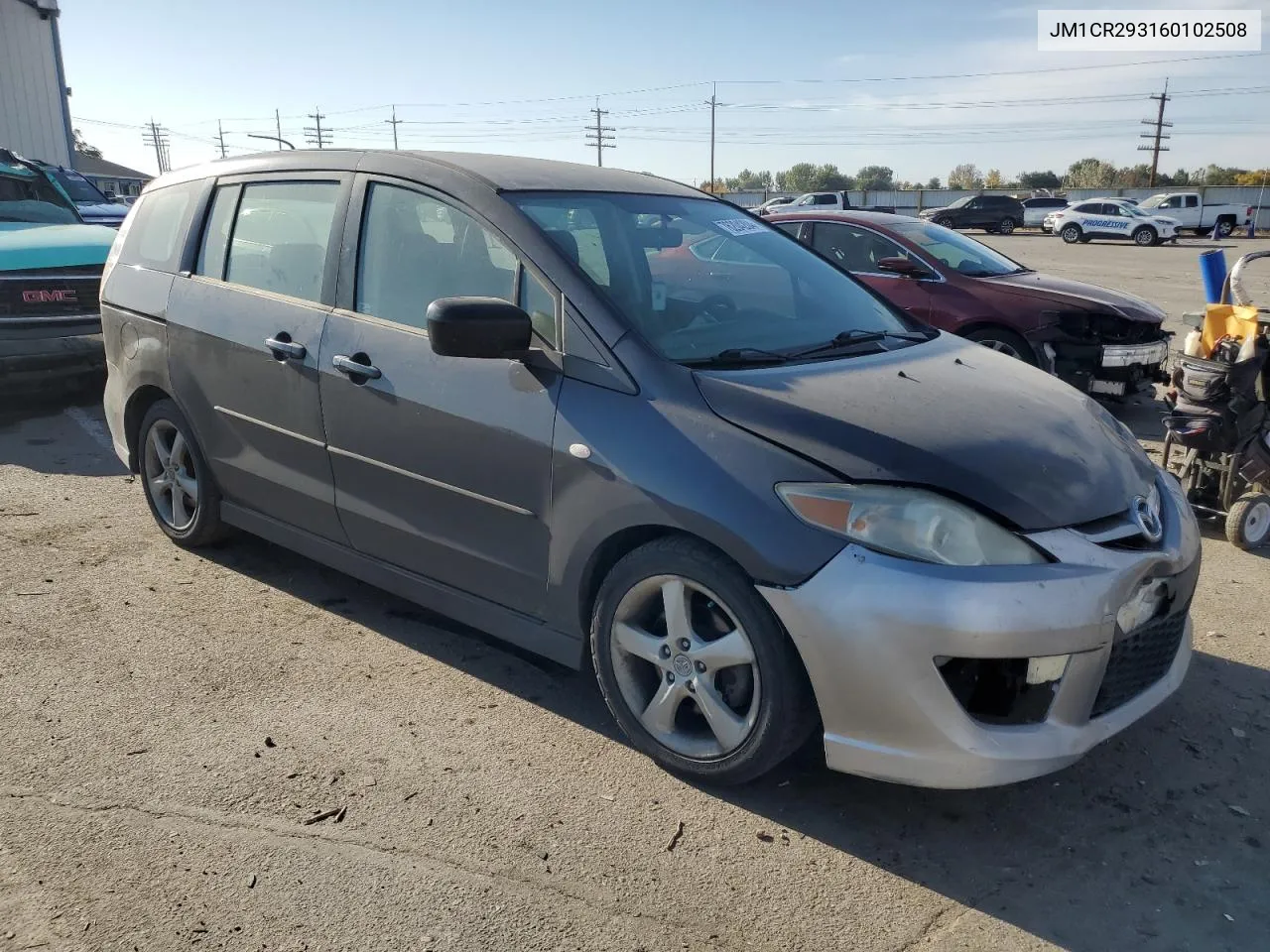 2006 Mazda 5 VIN: JM1CR293160102508 Lot: 76204204