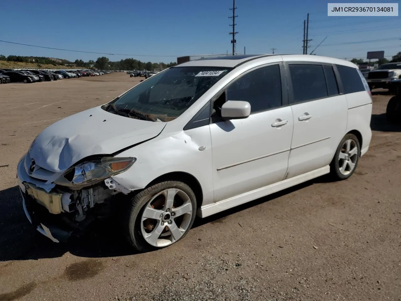 2007 Mazda 5 VIN: JM1CR293670134081 Lot: 74041034