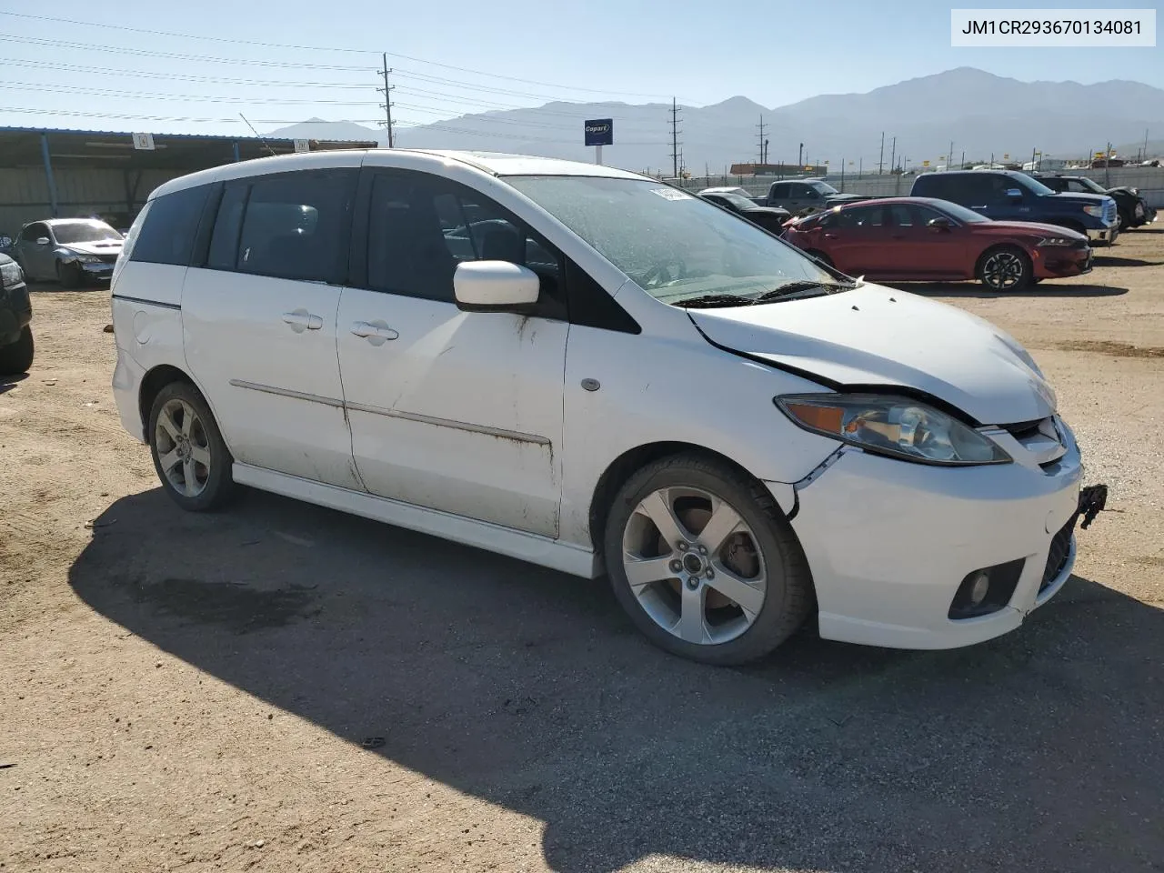 2007 Mazda 5 VIN: JM1CR293670134081 Lot: 74041034