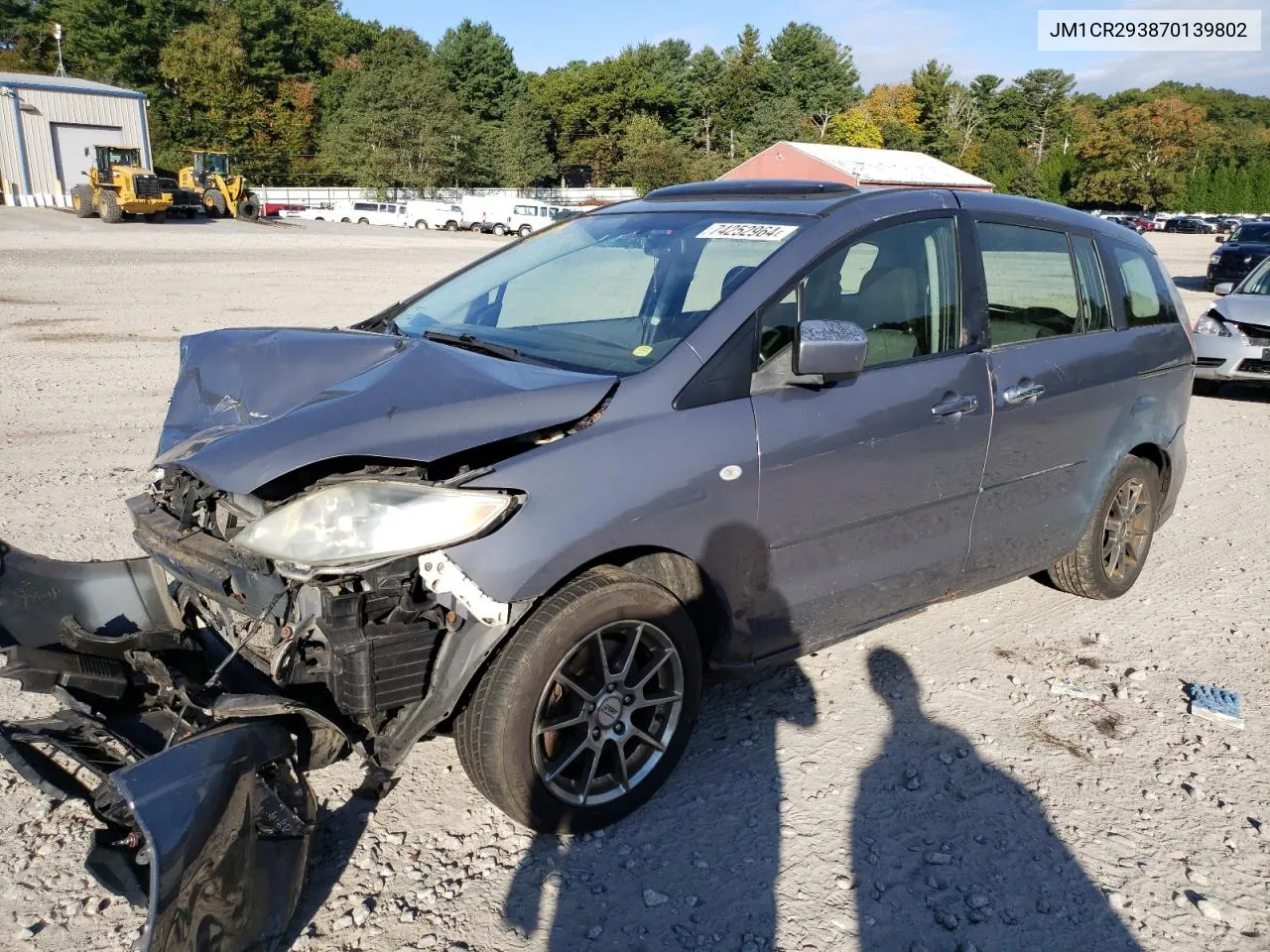 2007 Mazda 5 VIN: JM1CR293870139802 Lot: 74252964