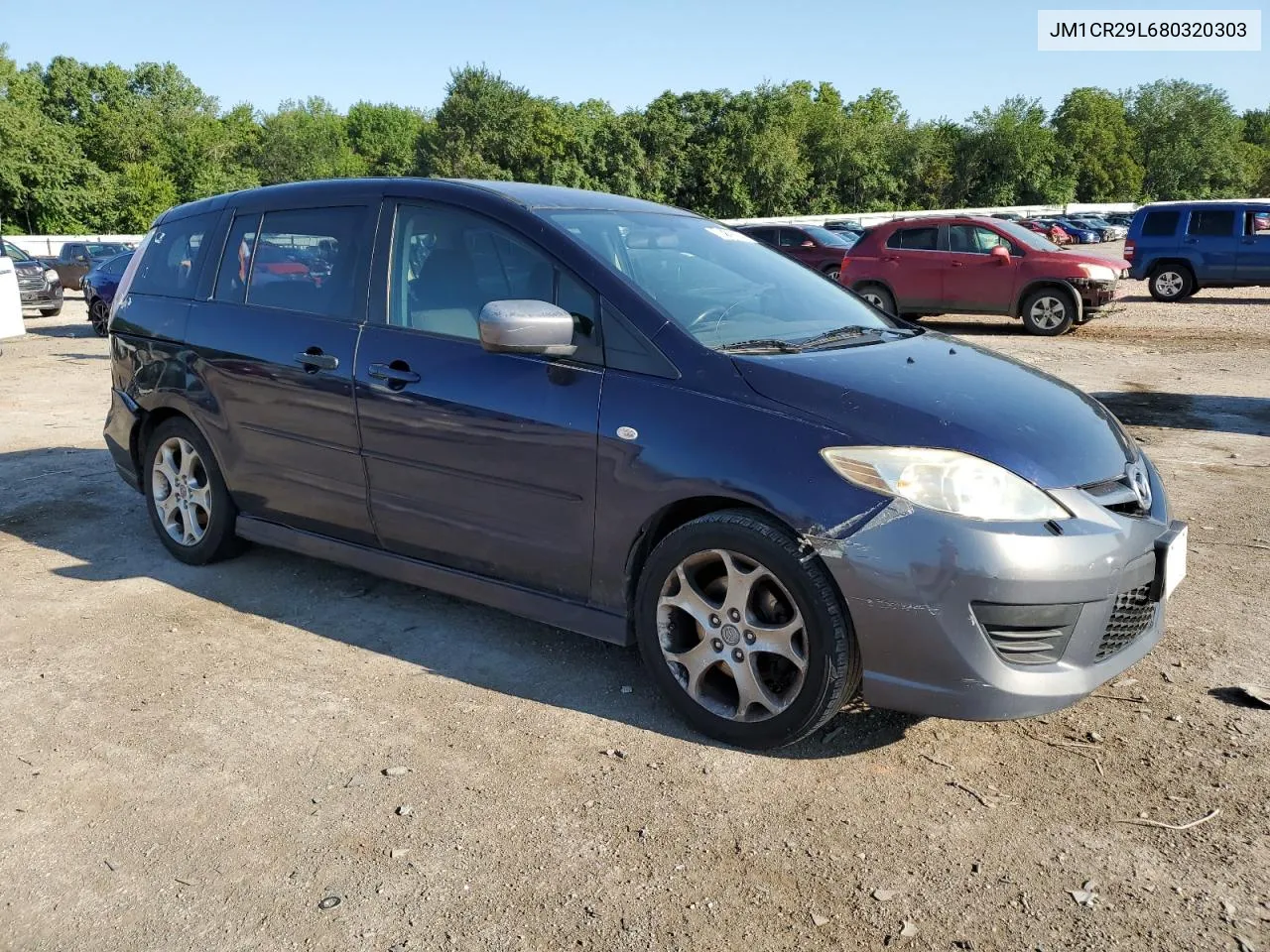 2008 Mazda 5 VIN: JM1CR29L680320303 Lot: 61439824