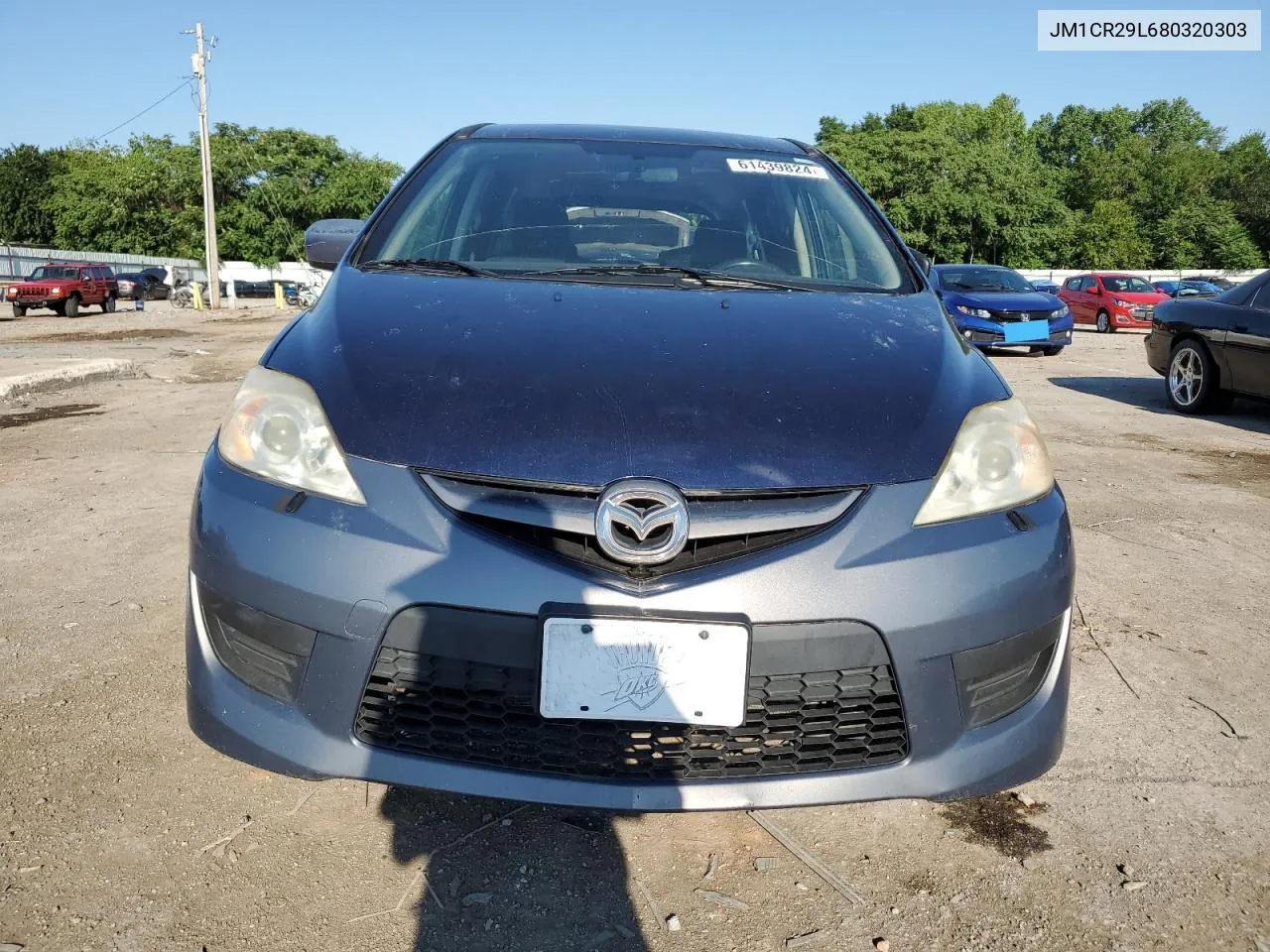 2008 Mazda 5 VIN: JM1CR29L680320303 Lot: 61439824