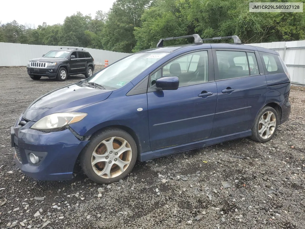 JM1CR29L580327128 2008 Mazda 5