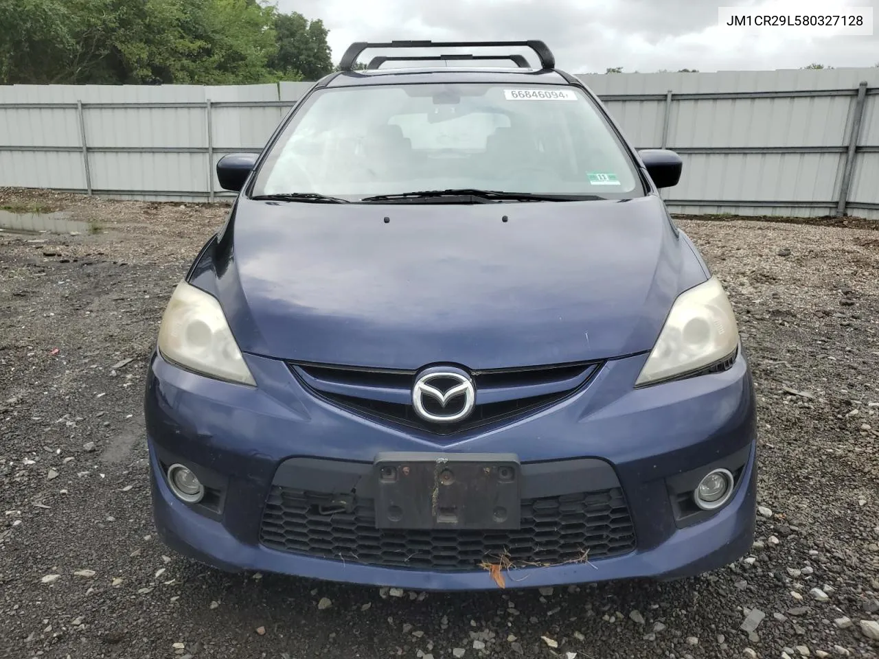 2008 Mazda 5 VIN: JM1CR29L580327128 Lot: 66846094