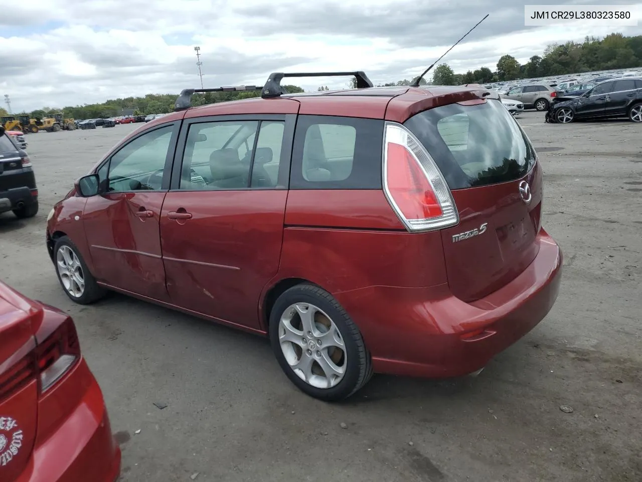 2008 Mazda 5 VIN: JM1CR29L380323580 Lot: 72219564