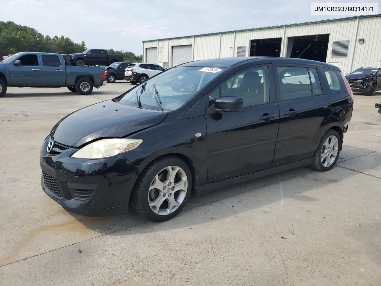 2008 Mazda 5 VIN: JM1CR293780314171 Lot: 72712624