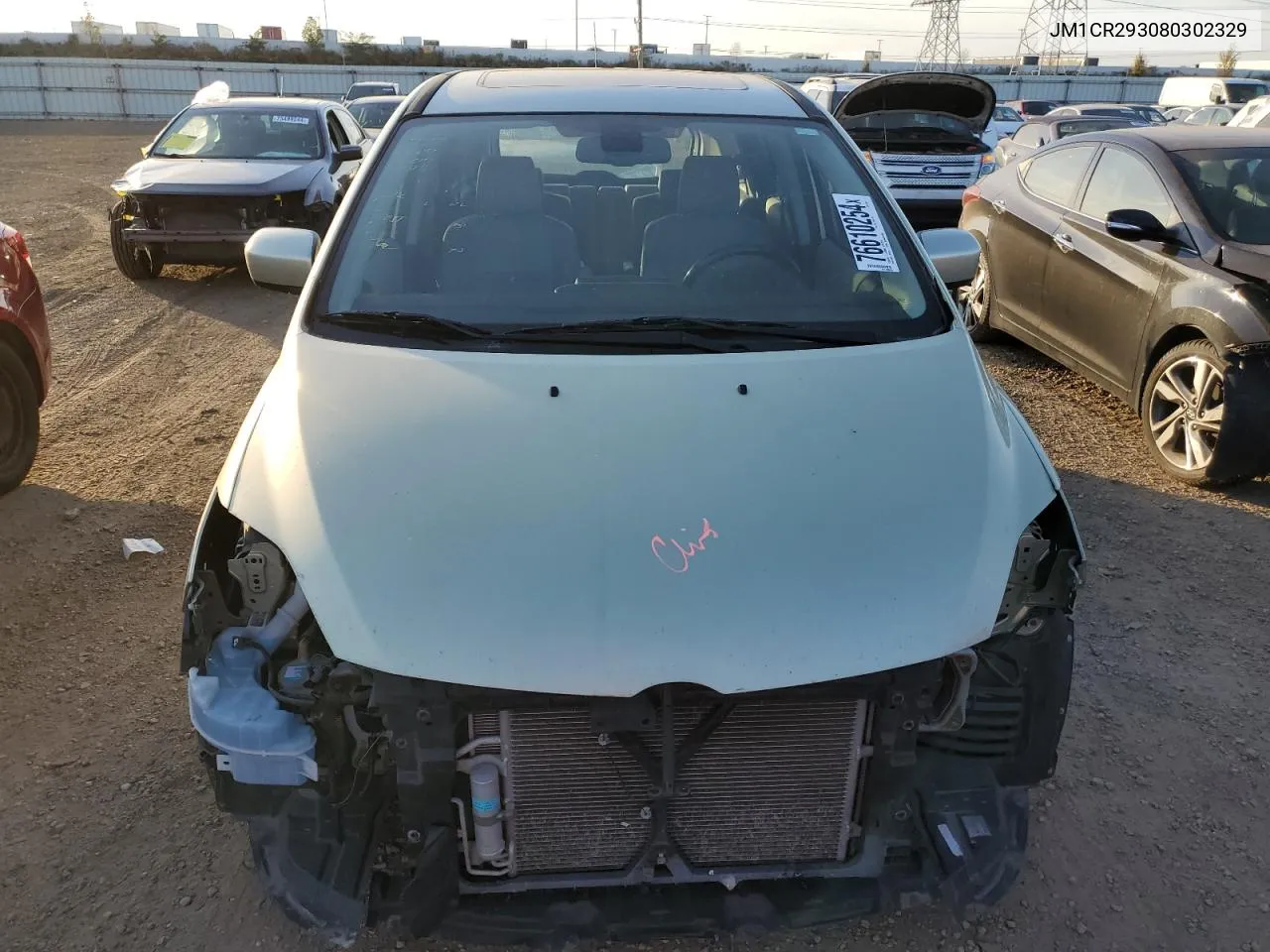 2008 Mazda 5 VIN: JM1CR293080302329 Lot: 76610254