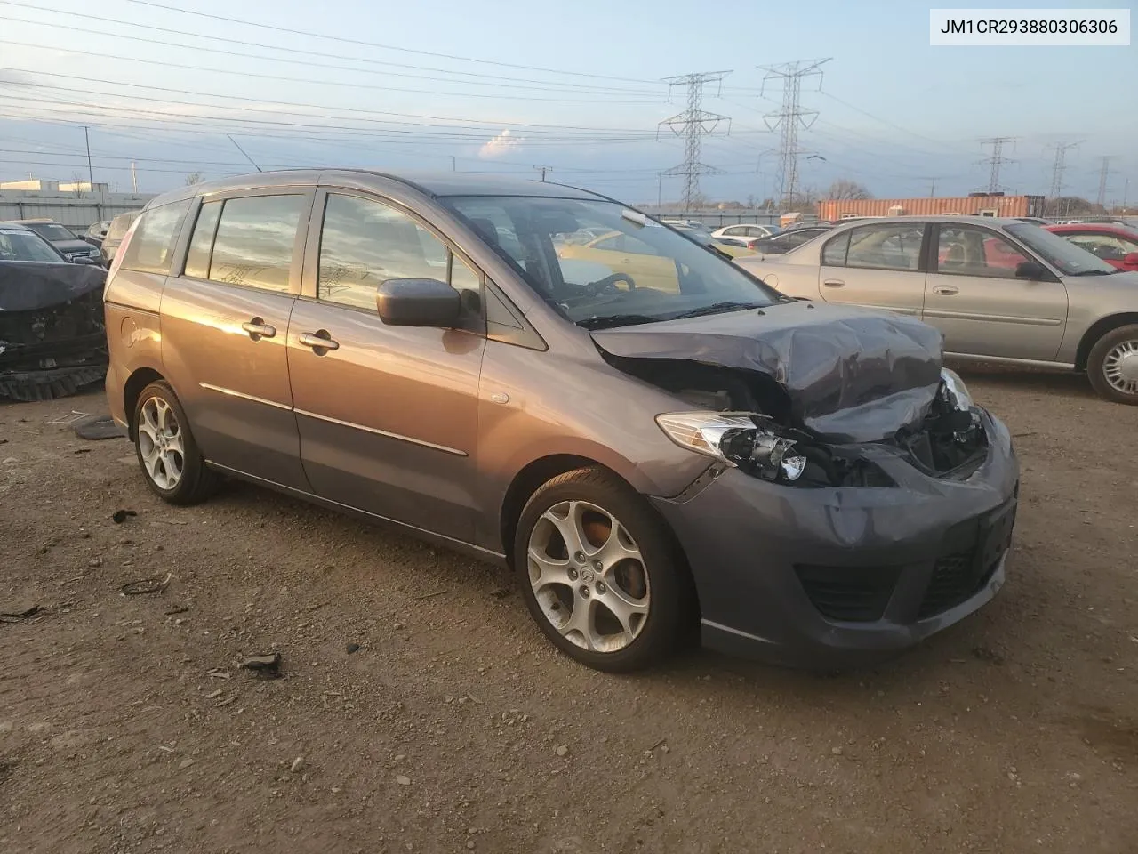 2008 Mazda 5 VIN: JM1CR293880306306 Lot: 78331784