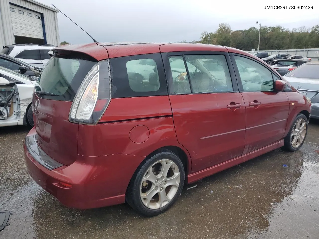 2008 Mazda 5 VIN: JM1CR29L780302439 Lot: 79301094