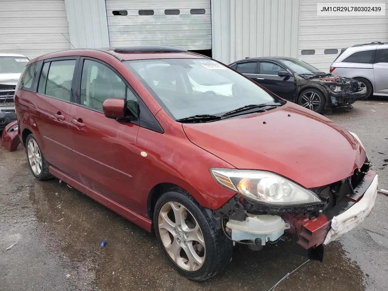 2008 Mazda 5 VIN: JM1CR29L780302439 Lot: 79301094