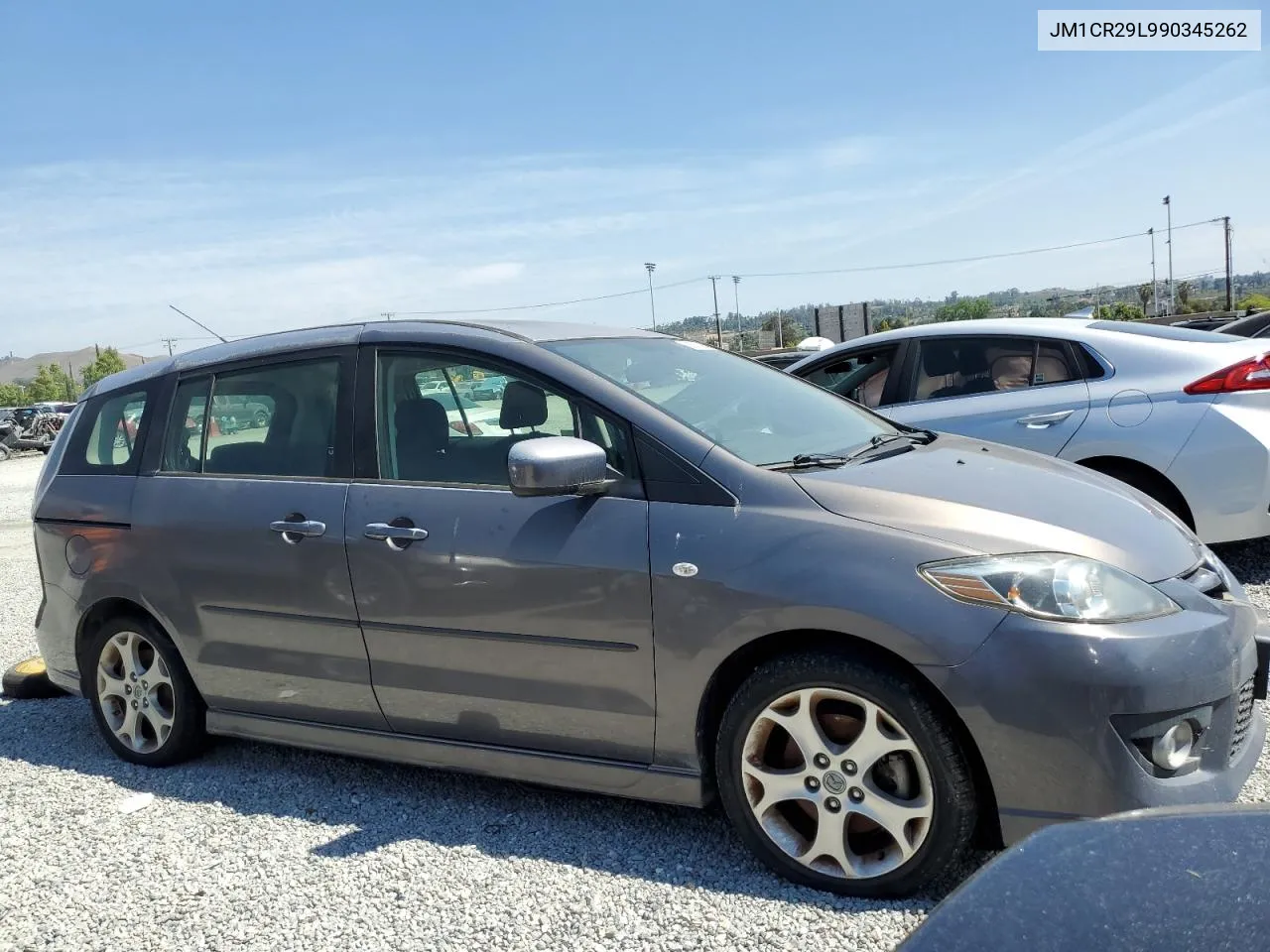 2009 Mazda 5 VIN: JM1CR29L990345262 Lot: 56575454