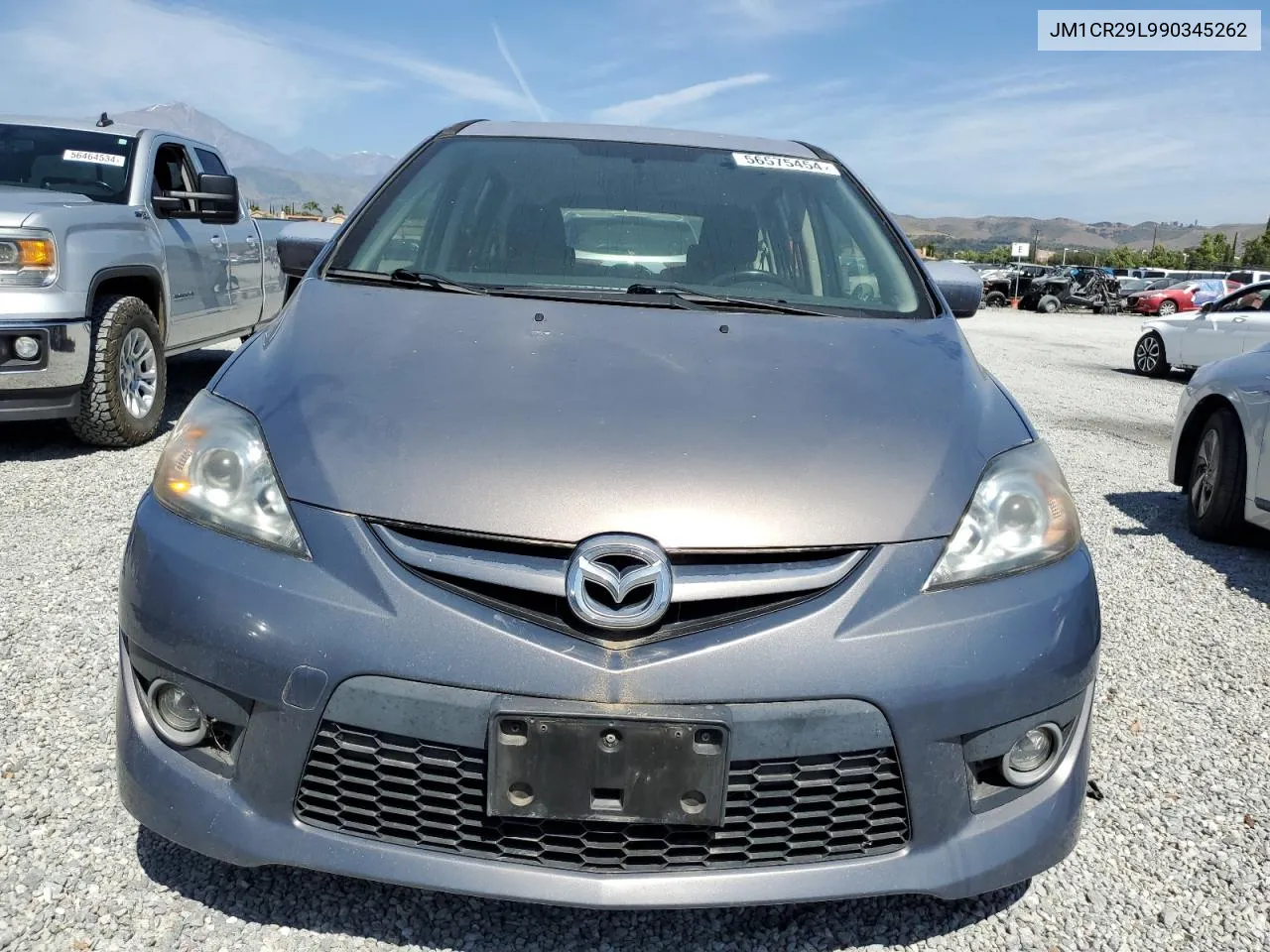 2009 Mazda 5 VIN: JM1CR29L990345262 Lot: 56575454