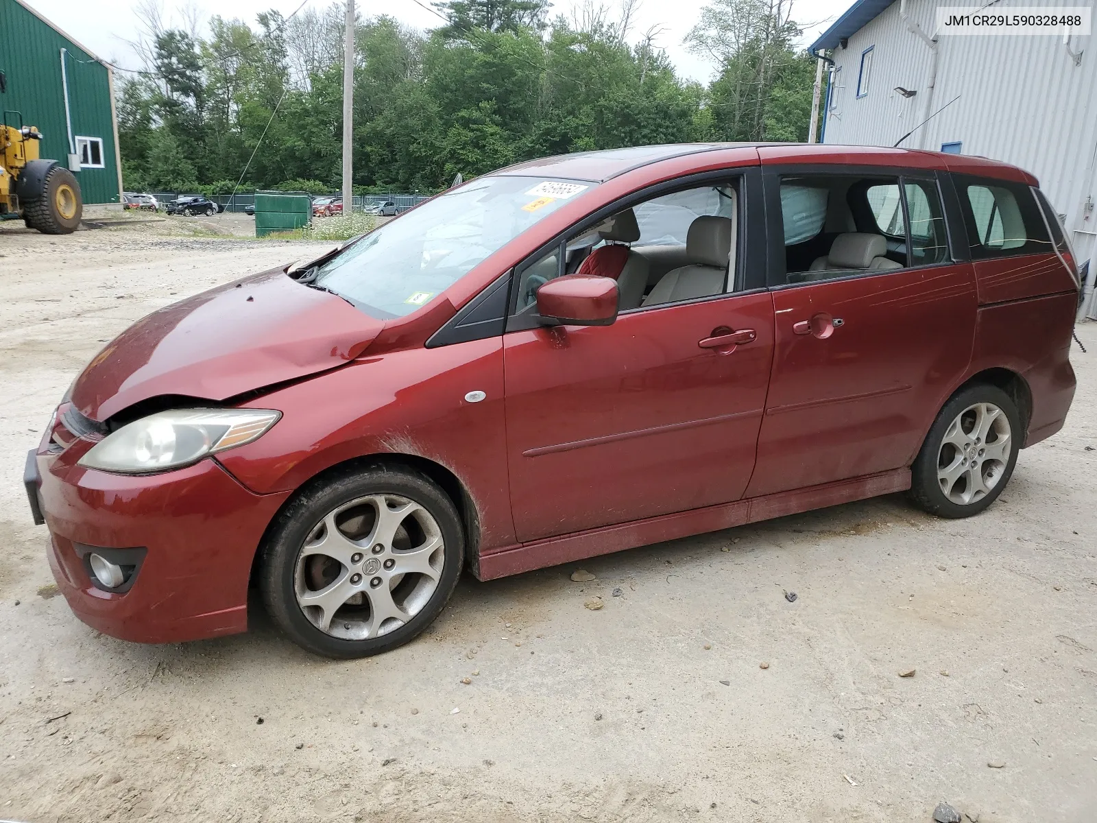 2009 Mazda 5 VIN: JM1CR29L590328488 Lot: 64696654