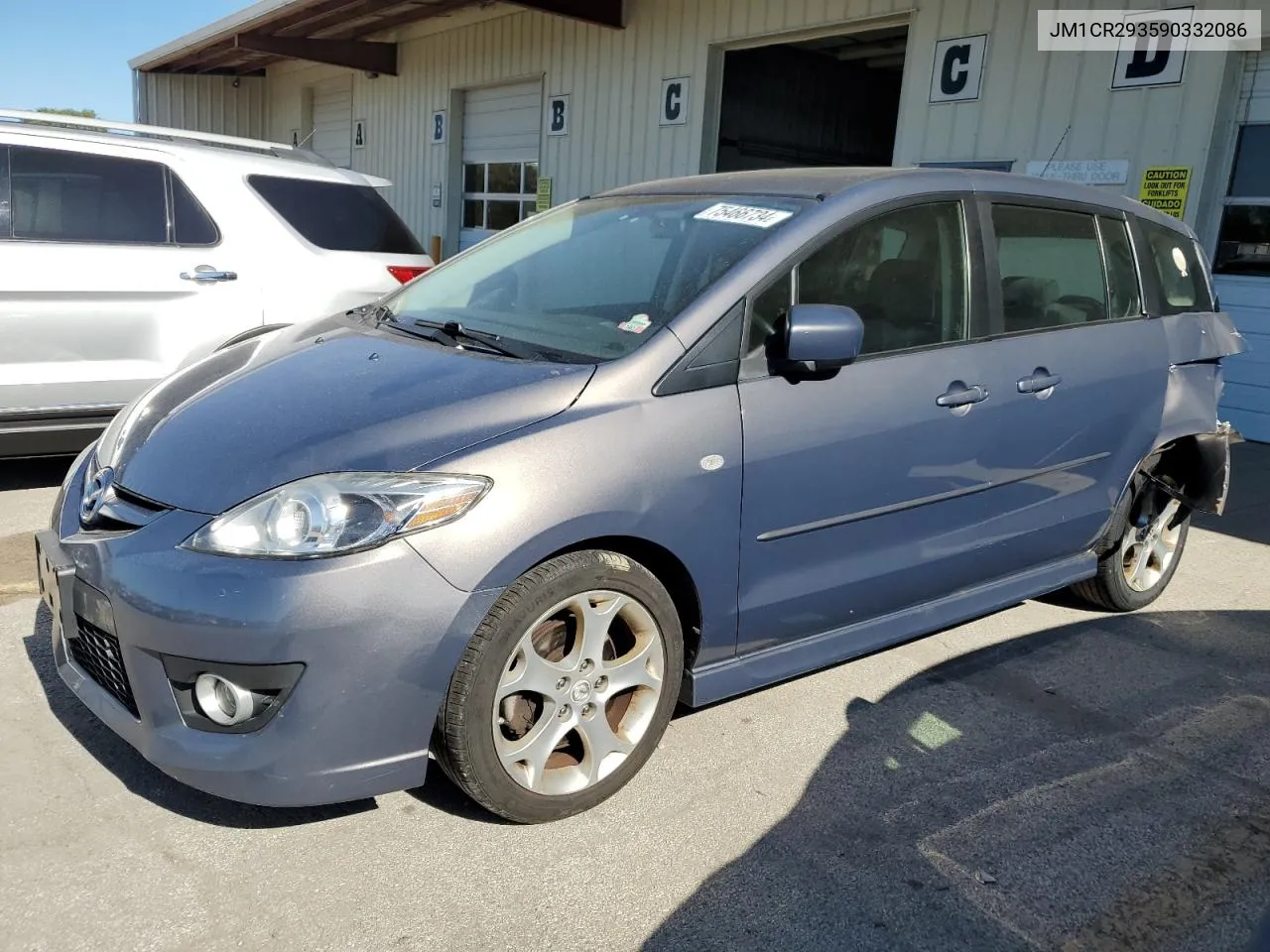 2009 Mazda 5 VIN: JM1CR293590332086 Lot: 75466734