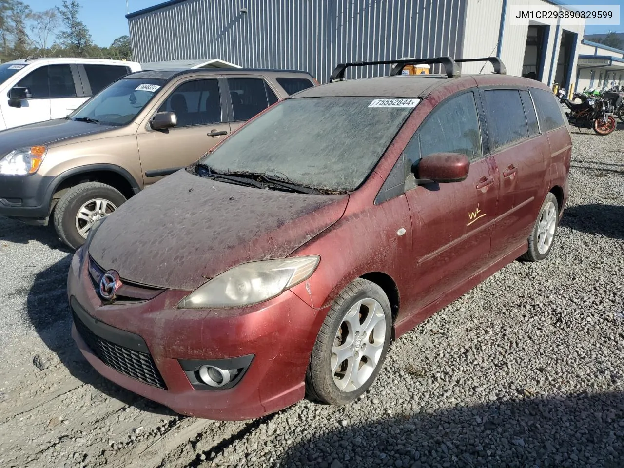 2009 Mazda 5 VIN: JM1CR293890329599 Lot: 75552844