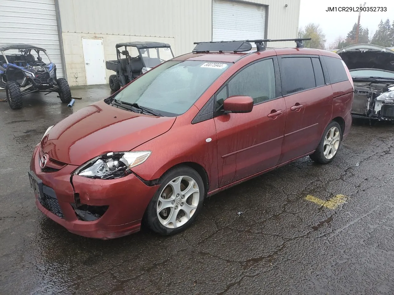 2009 Mazda 5 VIN: JM1CR29L290352733 Lot: 80075944