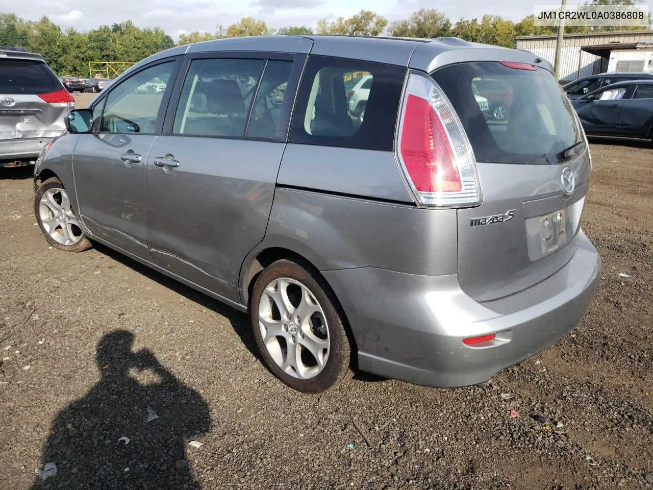 2010 Mazda 5 VIN: JM1CR2WL0A0386808 Lot: 70343894