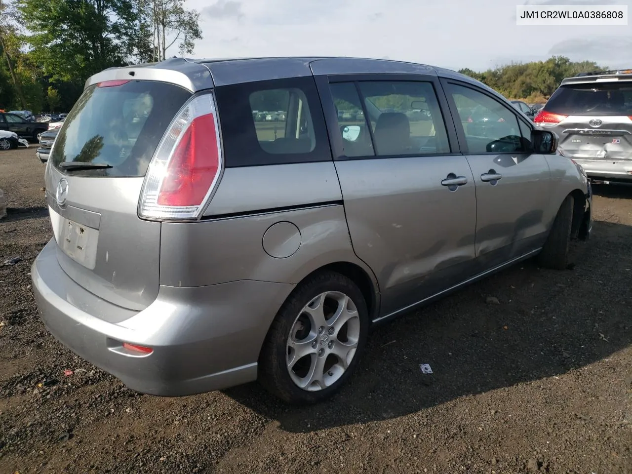 2010 Mazda 5 VIN: JM1CR2WL0A0386808 Lot: 70343894