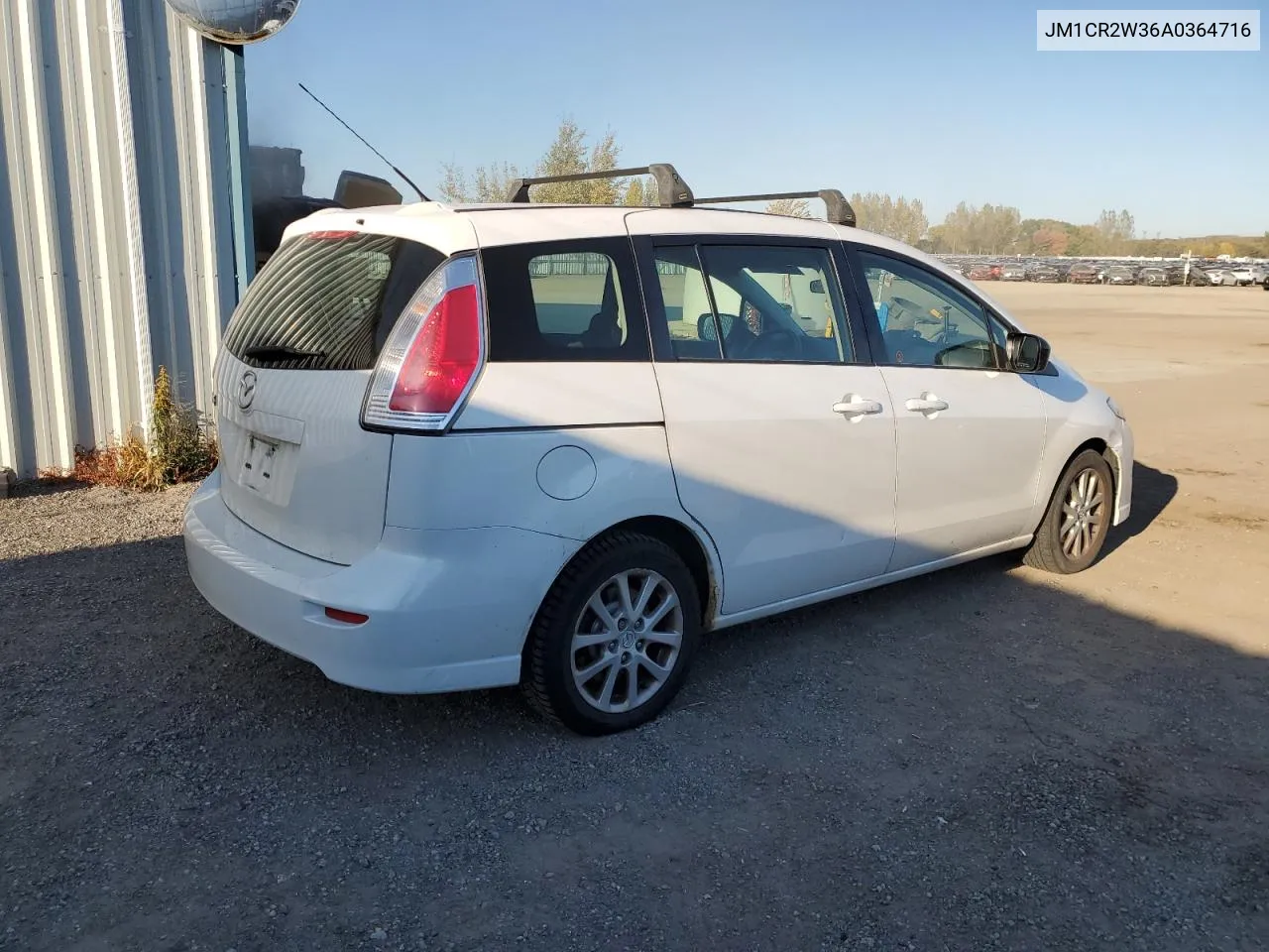 2010 Mazda 5 VIN: JM1CR2W36A0364716 Lot: 72644204