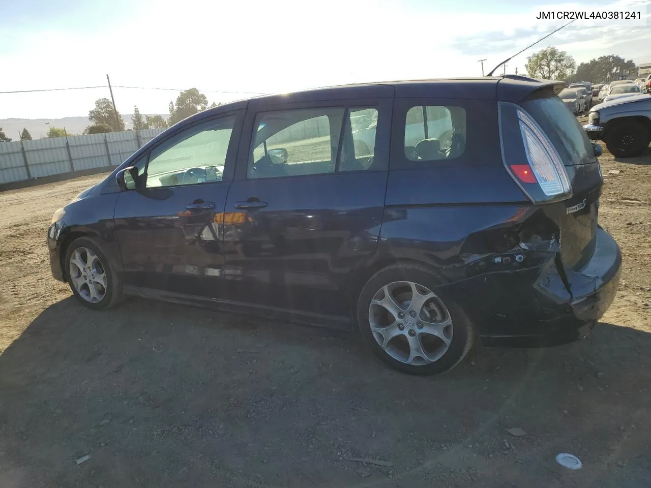 2010 Mazda 5 VIN: JM1CR2WL4A0381241 Lot: 74842744