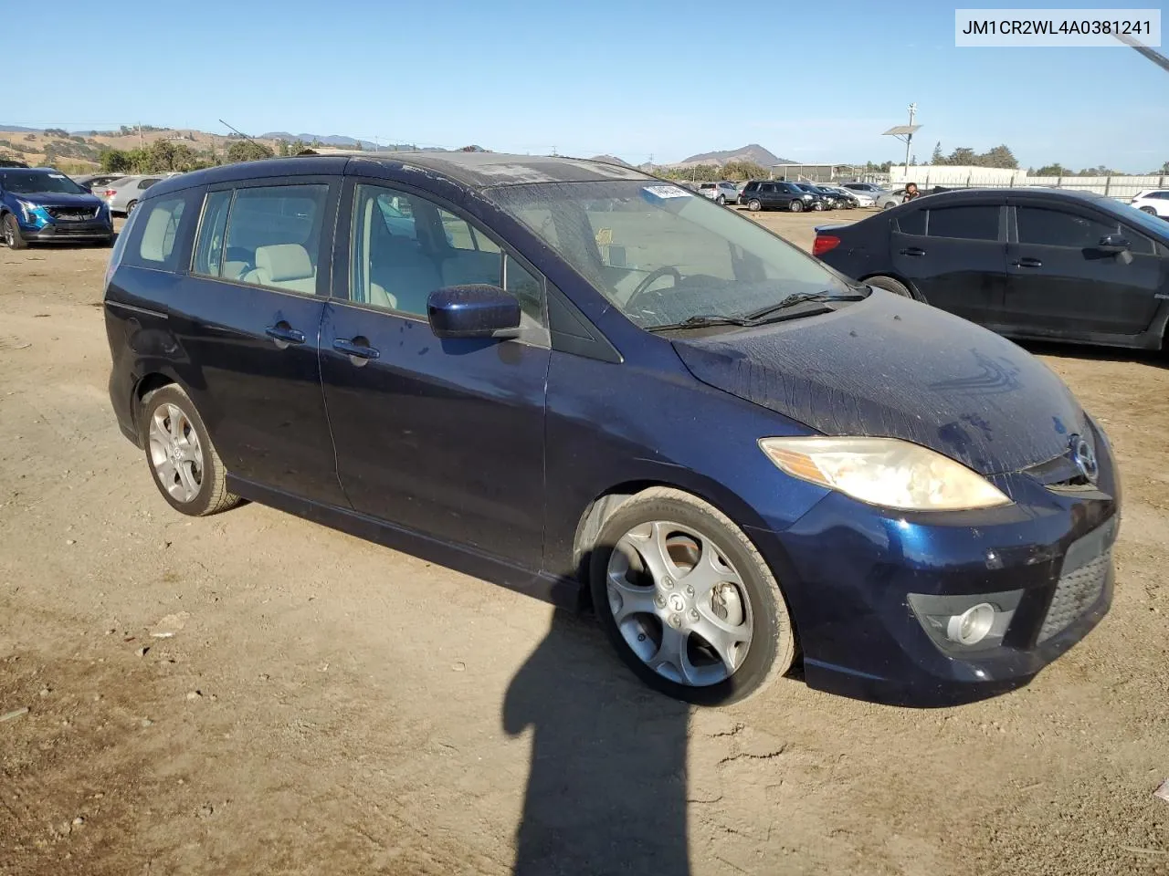 JM1CR2WL4A0381241 2010 Mazda 5