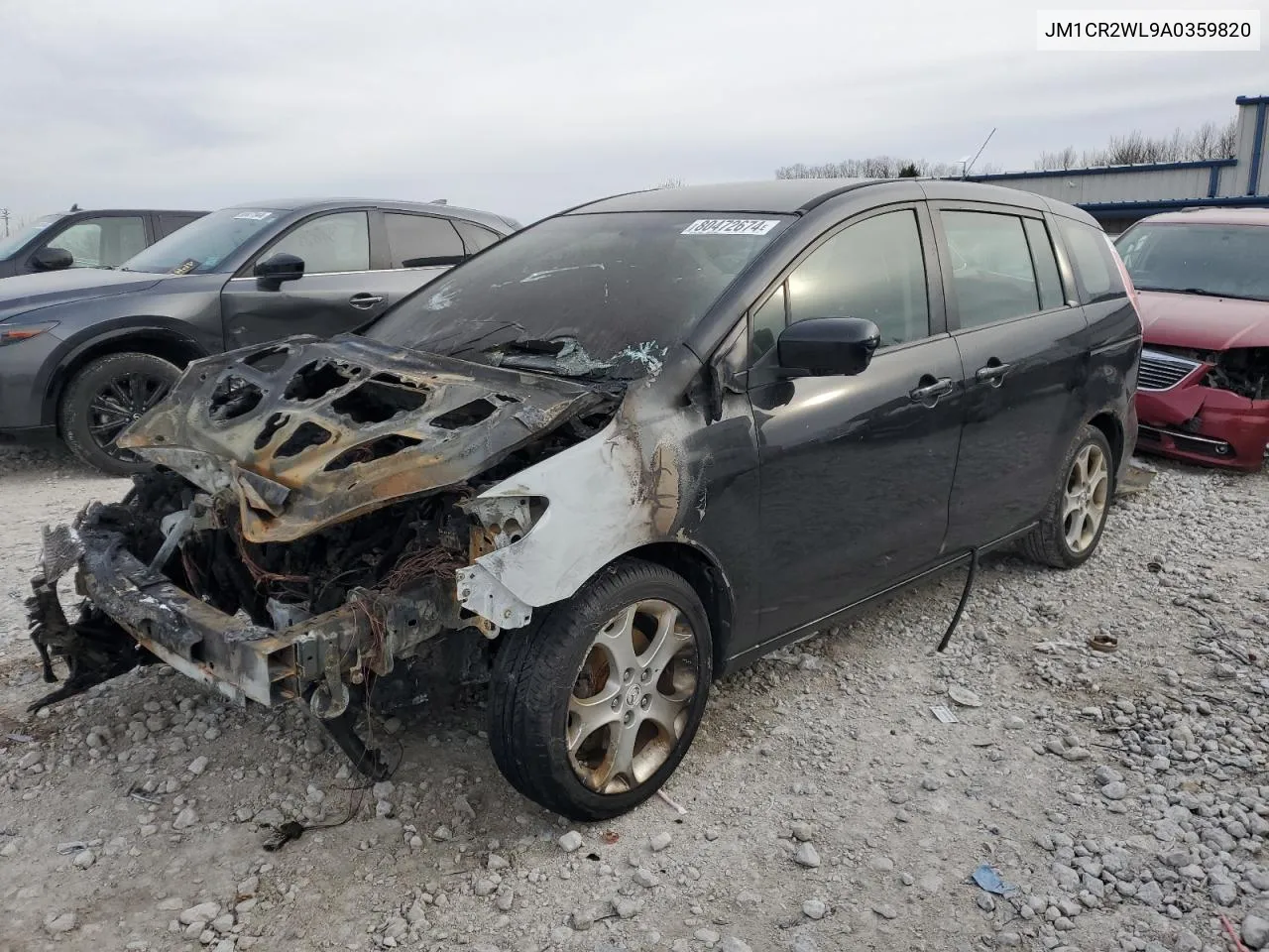 2010 Mazda 5 VIN: JM1CR2WL9A0359820 Lot: 80472674