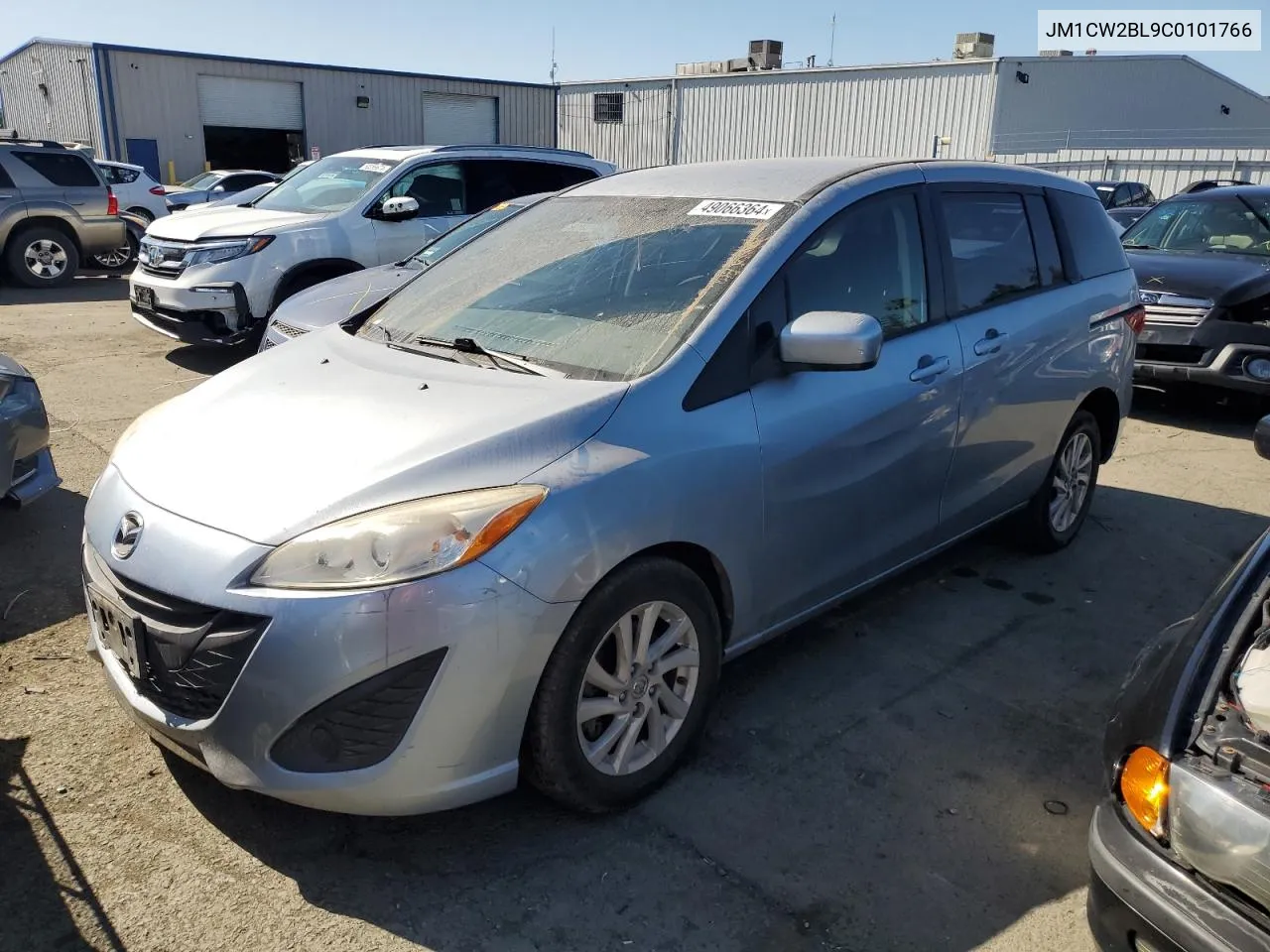 2012 Mazda 5 VIN: JM1CW2BL9C0101766 Lot: 49066364