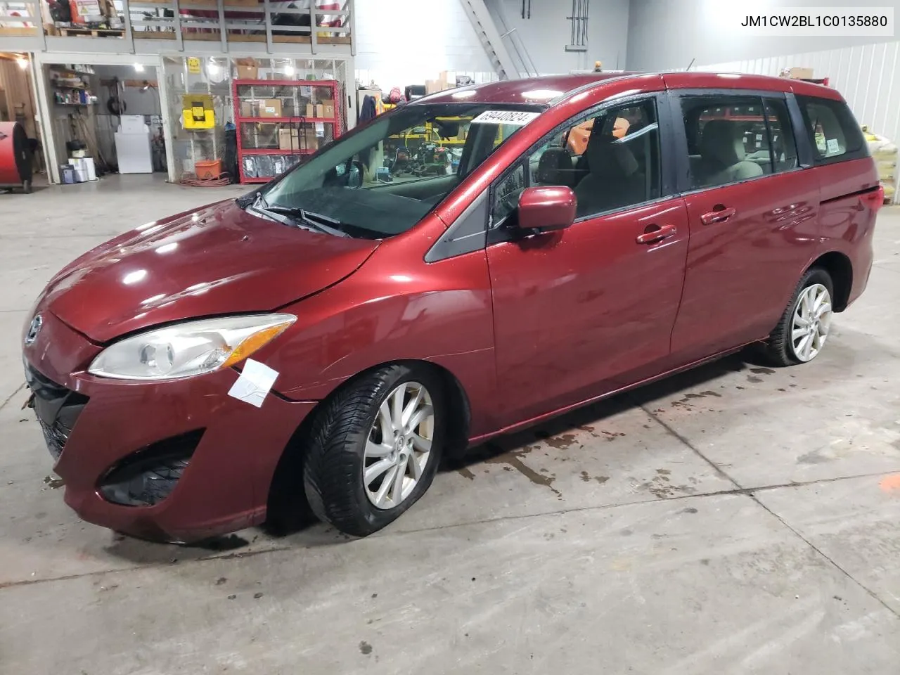 2012 Mazda 5 VIN: JM1CW2BL1C0135880 Lot: 69440824