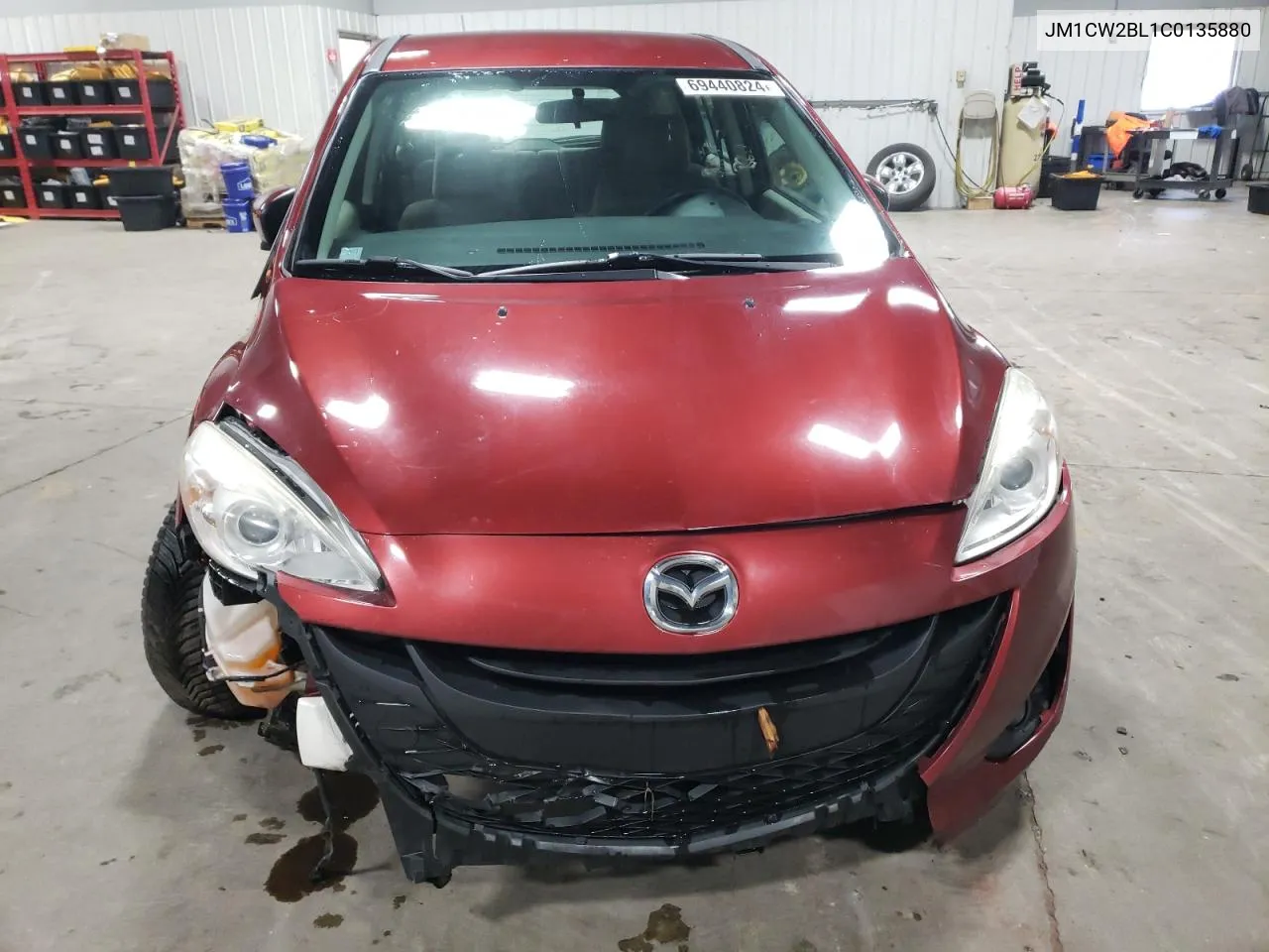 2012 Mazda 5 VIN: JM1CW2BL1C0135880 Lot: 69440824