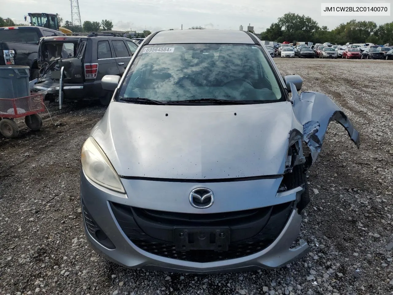 2012 Mazda 5 VIN: JM1CW2BL2C0140070 Lot: 69564584