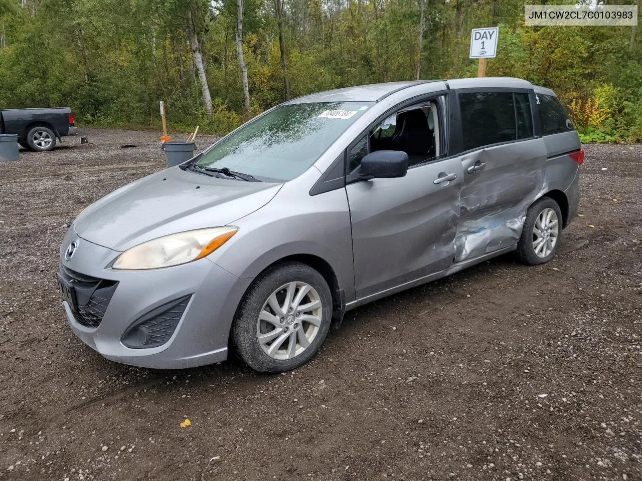 JM1CW2CL7C0103983 2012 Mazda 5