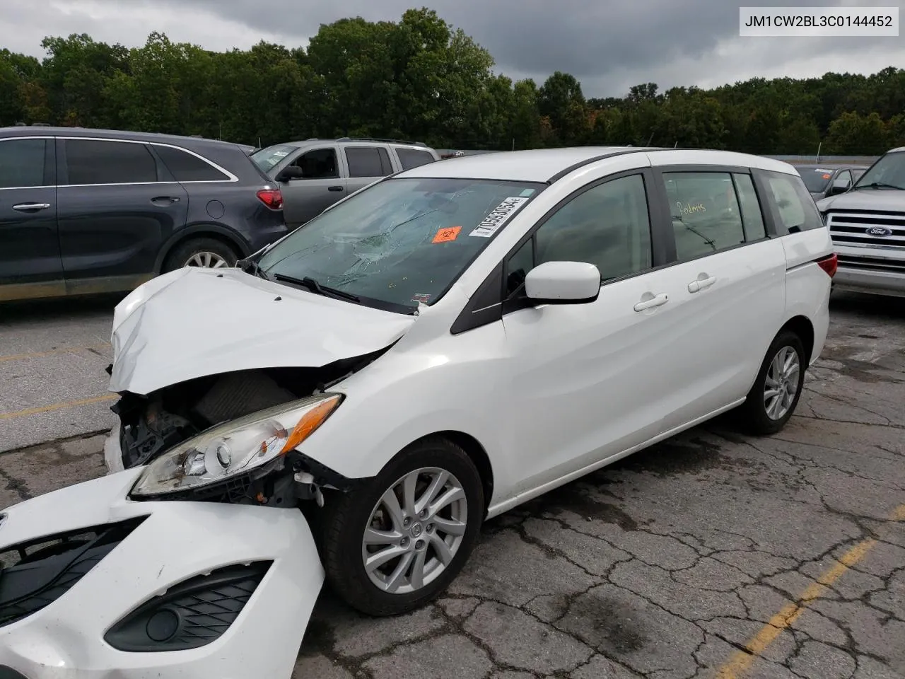 2012 Mazda 5 VIN: JM1CW2BL3C0144452 Lot: 70593054