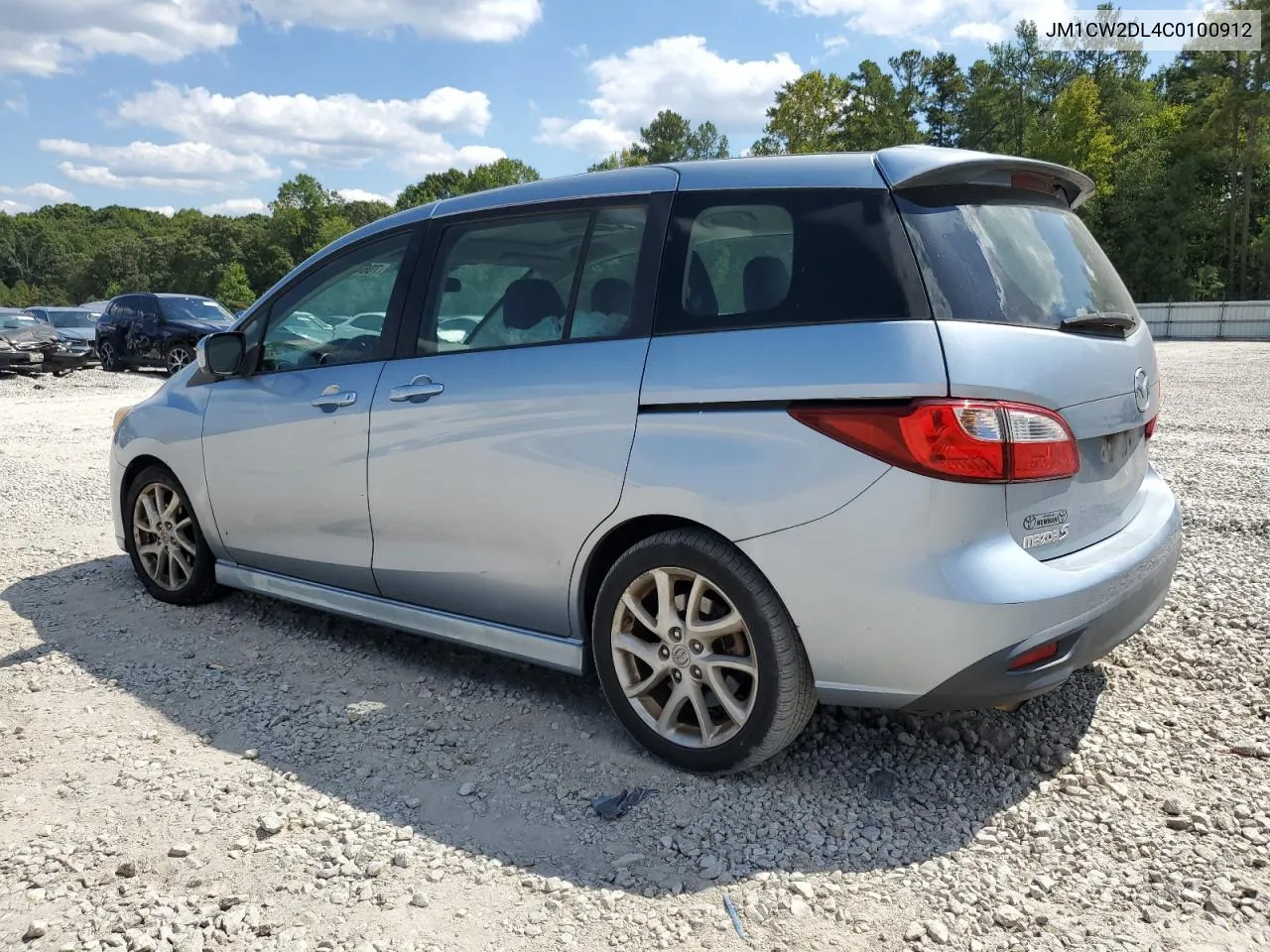 2012 Mazda 5 VIN: JM1CW2DL4C0100912 Lot: 70663254