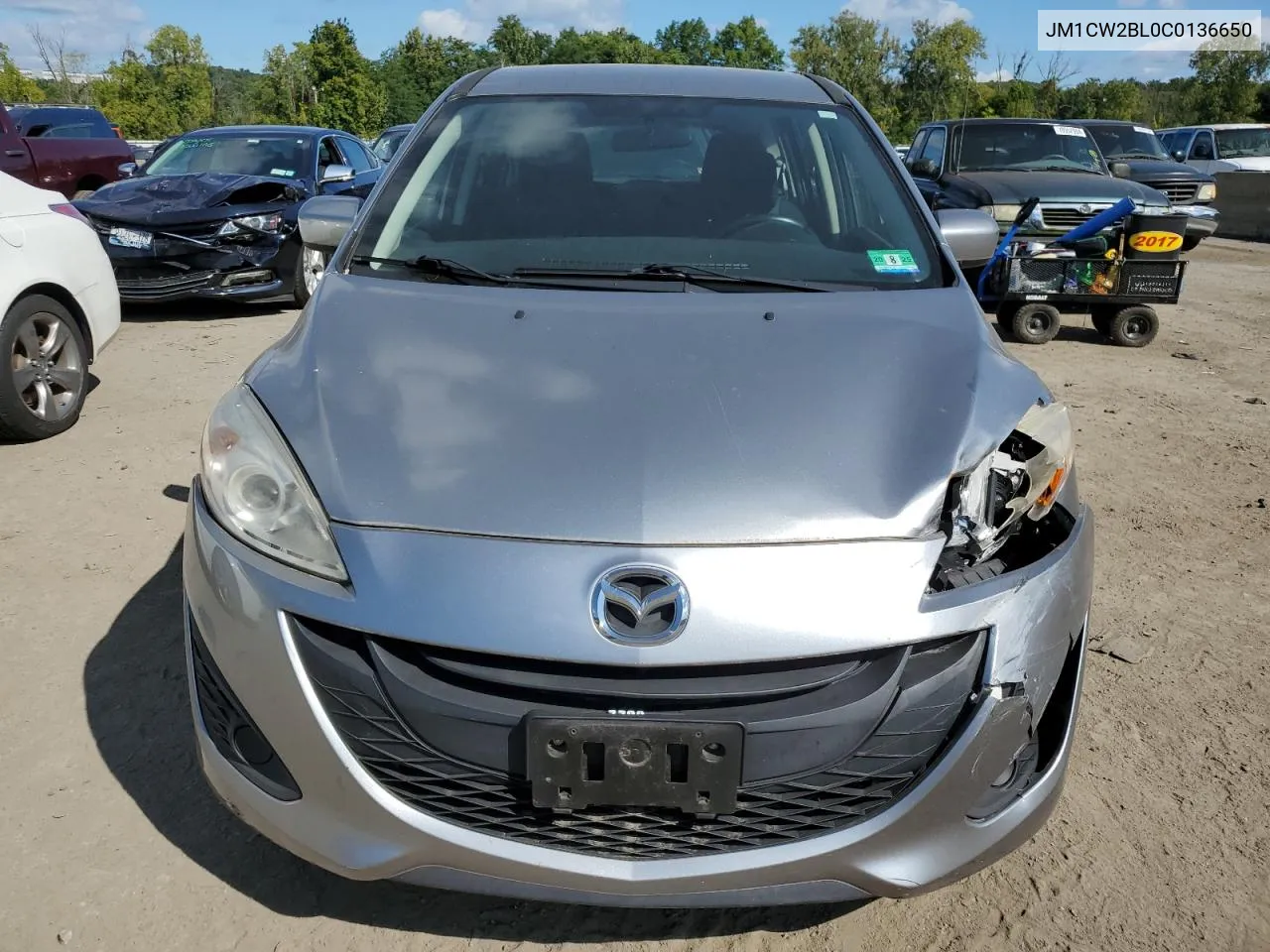 2012 Mazda 5 VIN: JM1CW2BL0C0136650 Lot: 70691224