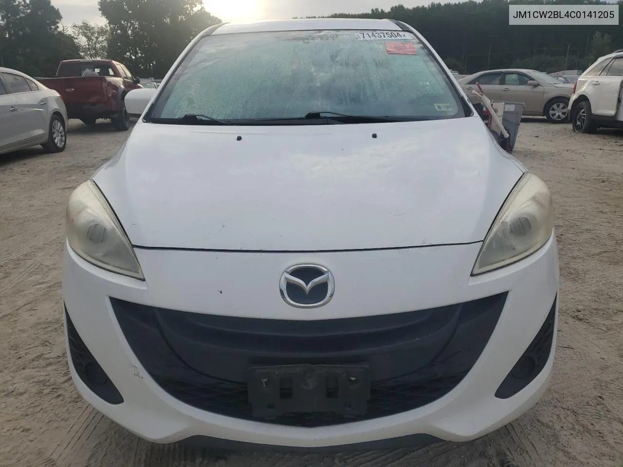 2012 Mazda 5 VIN: JM1CW2BL4C0141205 Lot: 71437504