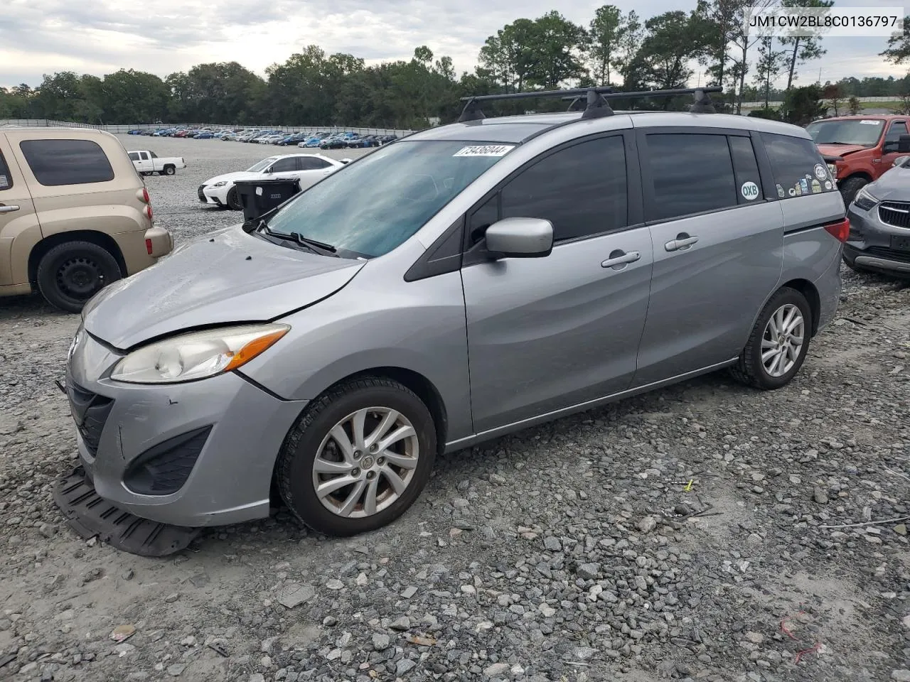 2012 Mazda 5 VIN: JM1CW2BL8C0136797 Lot: 73436044