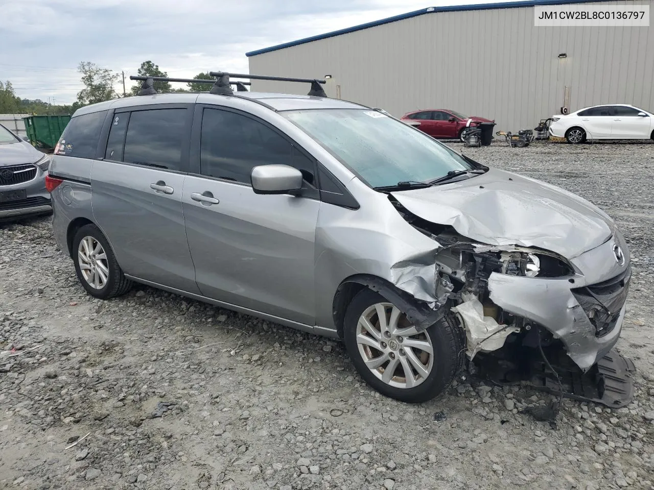 2012 Mazda 5 VIN: JM1CW2BL8C0136797 Lot: 73436044