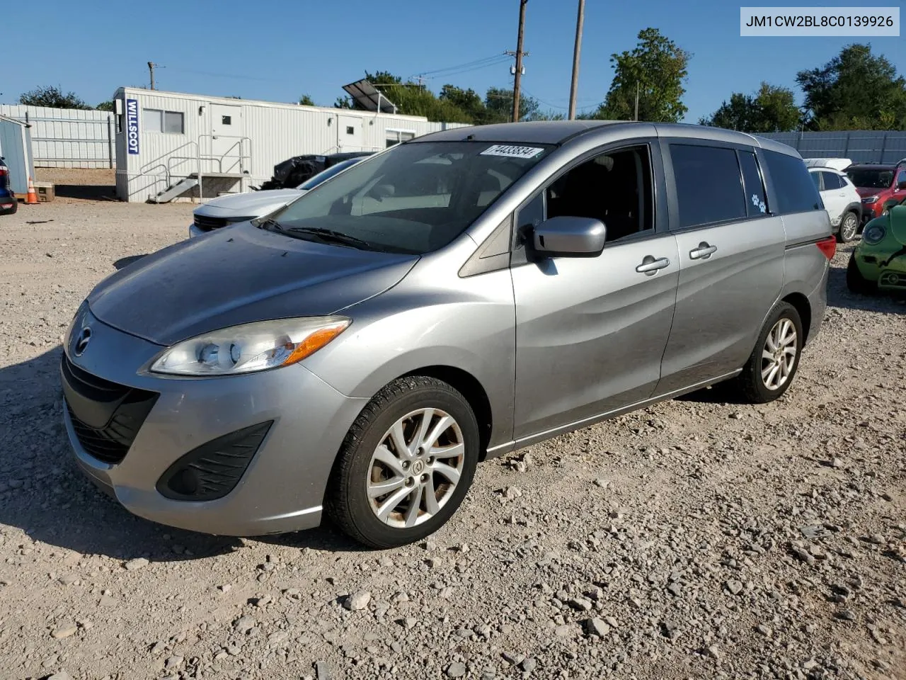 JM1CW2BL8C0139926 2012 Mazda 5