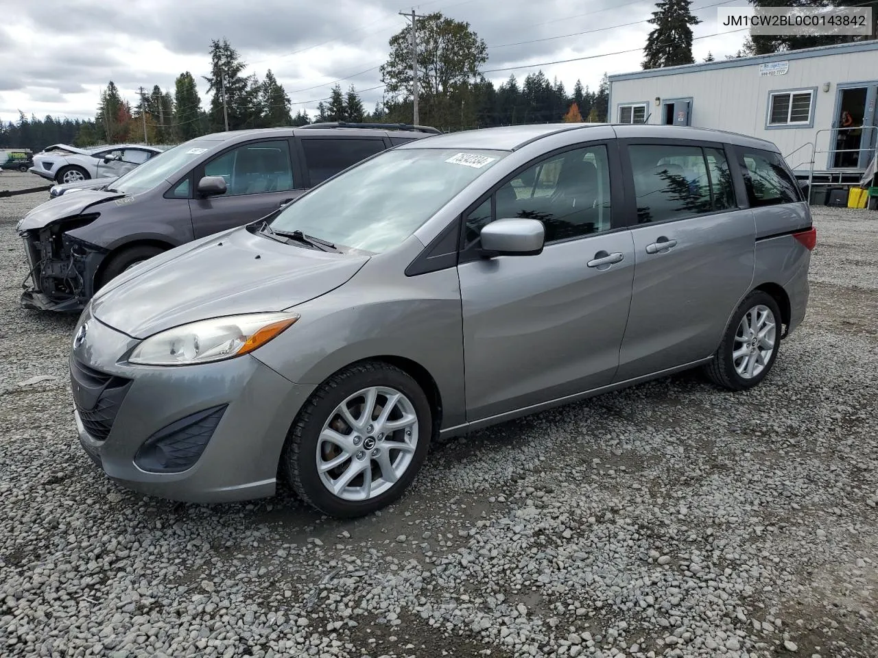 2012 Mazda 5 VIN: JM1CW2BL0C0143842 Lot: 75242334