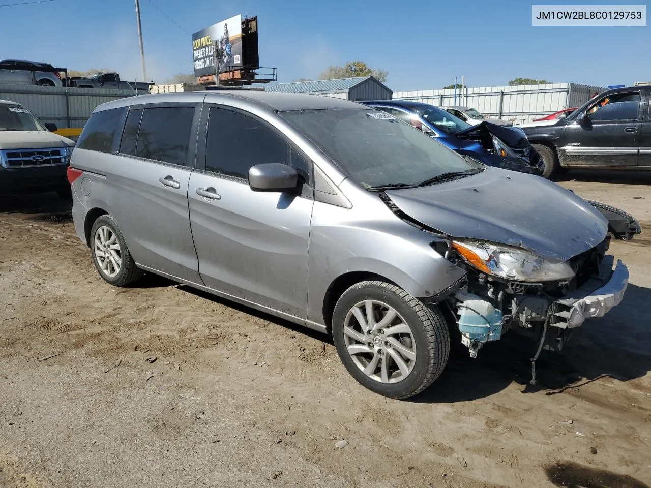 2012 Mazda 5 VIN: JM1CW2BL8C0129753 Lot: 77375864