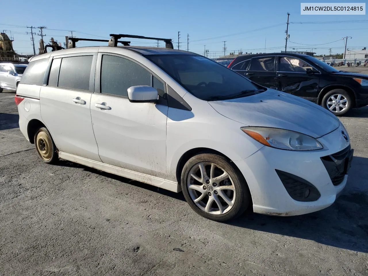 JM1CW2DL5C0124815 2012 Mazda 5