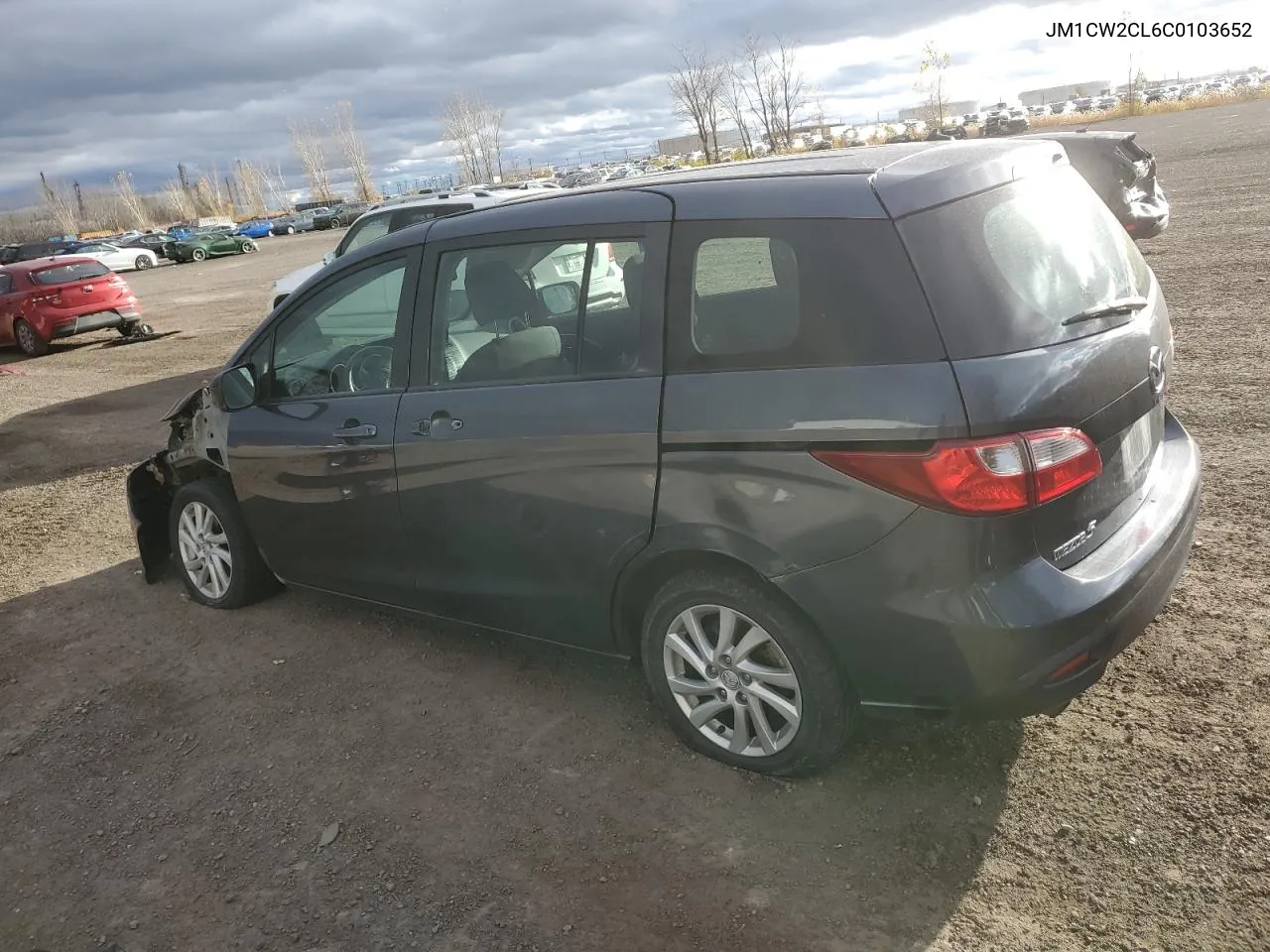 2012 Mazda 5 VIN: JM1CW2CL6C0103652 Lot: 79064864