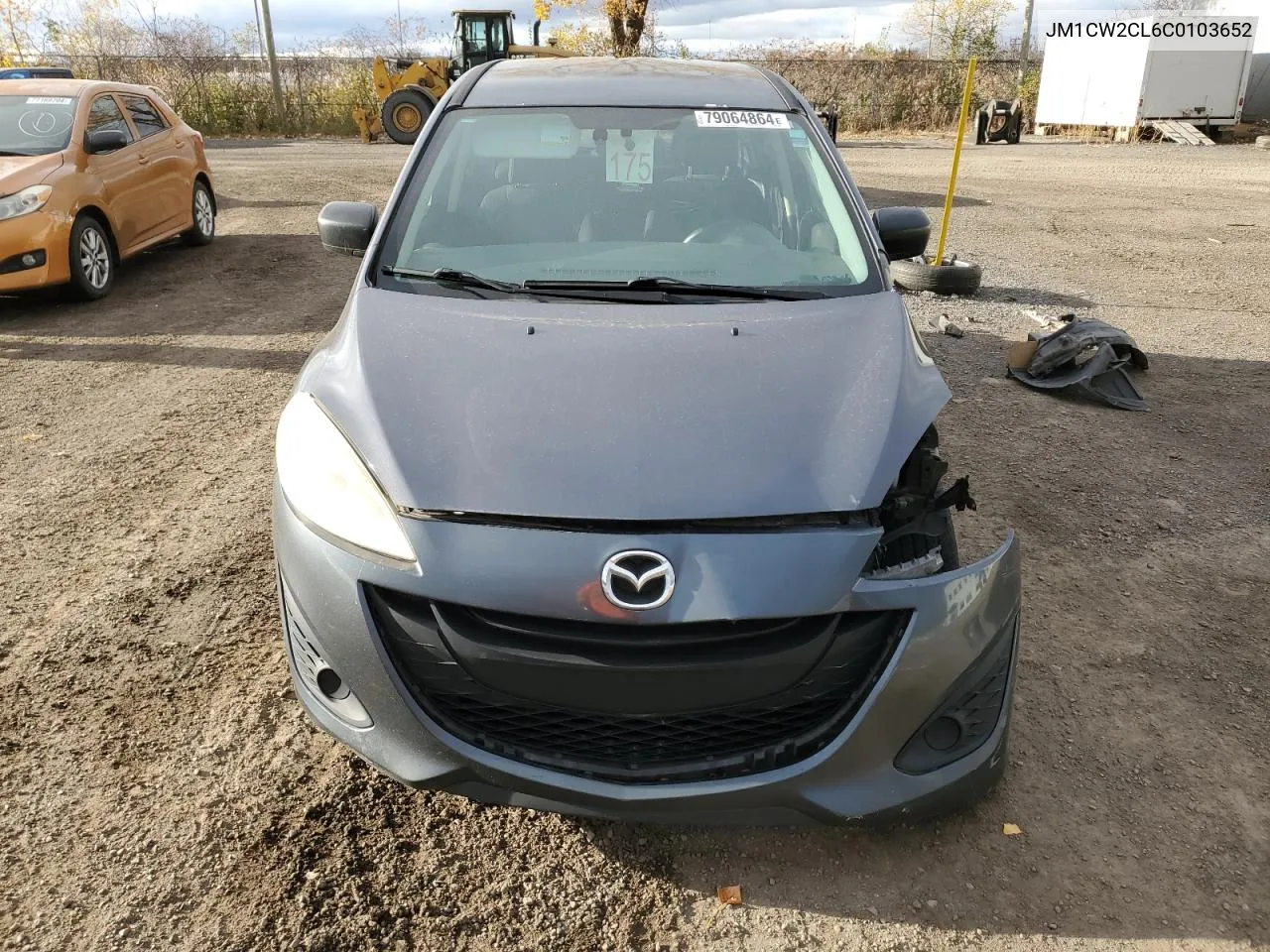 2012 Mazda 5 VIN: JM1CW2CL6C0103652 Lot: 79064864