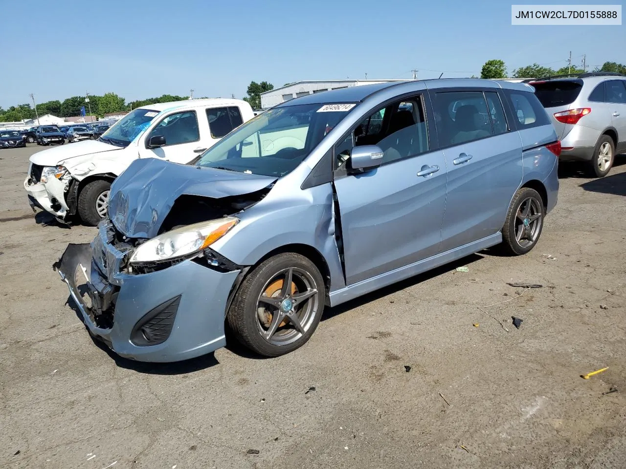 2013 Mazda 5 VIN: JM1CW2CL7D0155888 Lot: 60496214