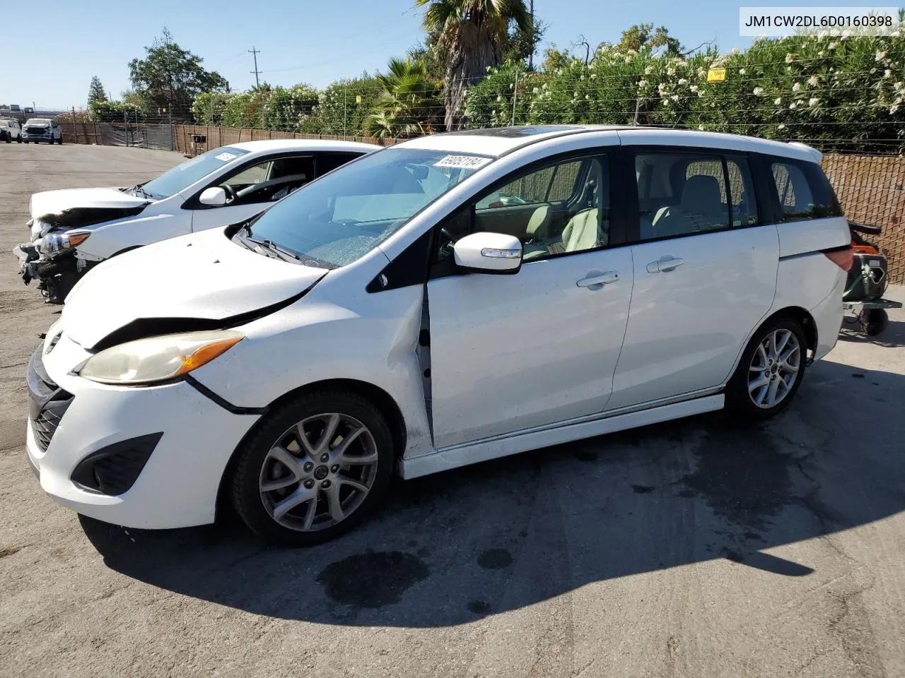 2013 Mazda 5 VIN: JM1CW2DL6D0160398 Lot: 69052184