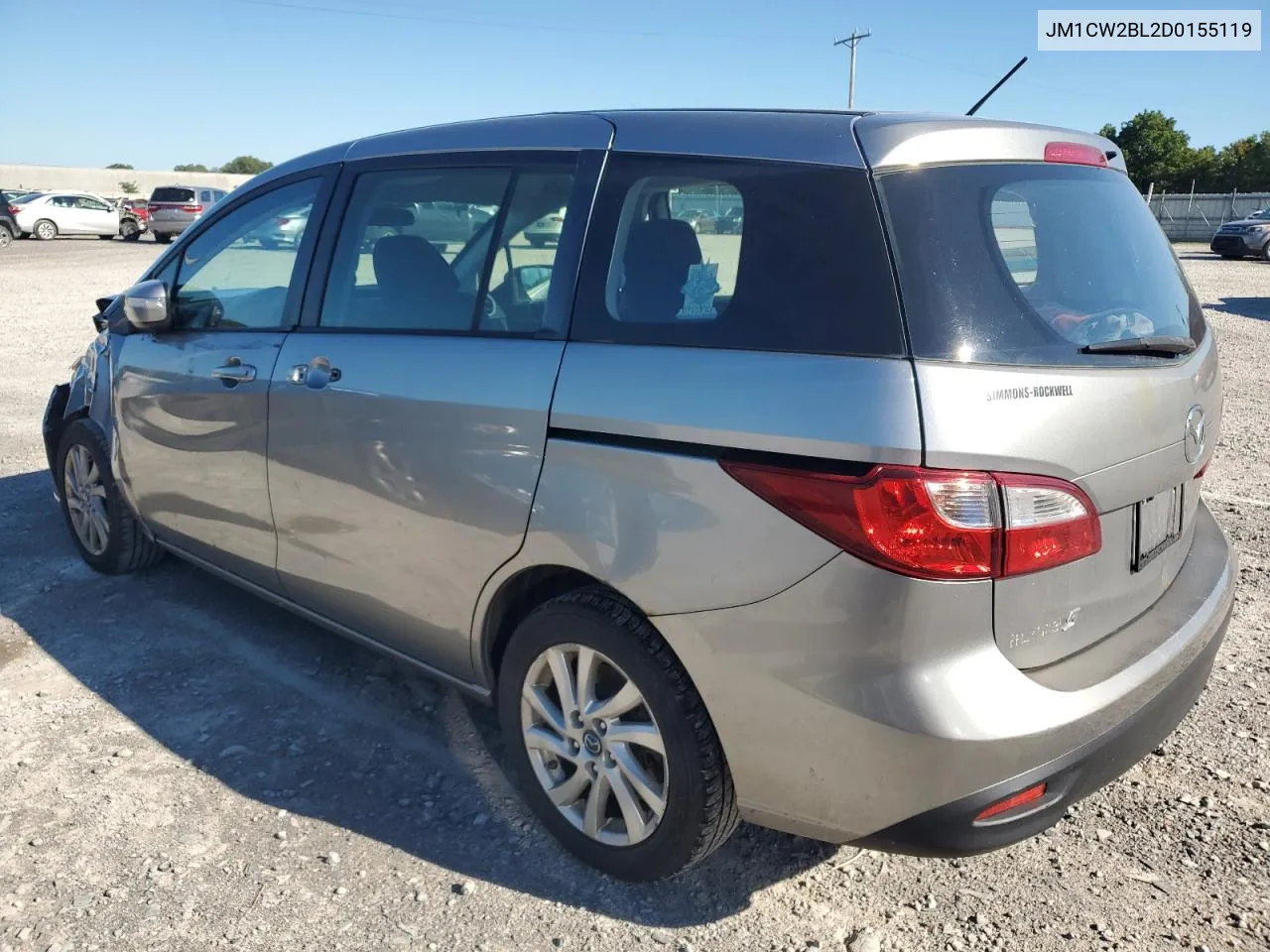 2013 Mazda 5 VIN: JM1CW2BL2D0155119 Lot: 70330974