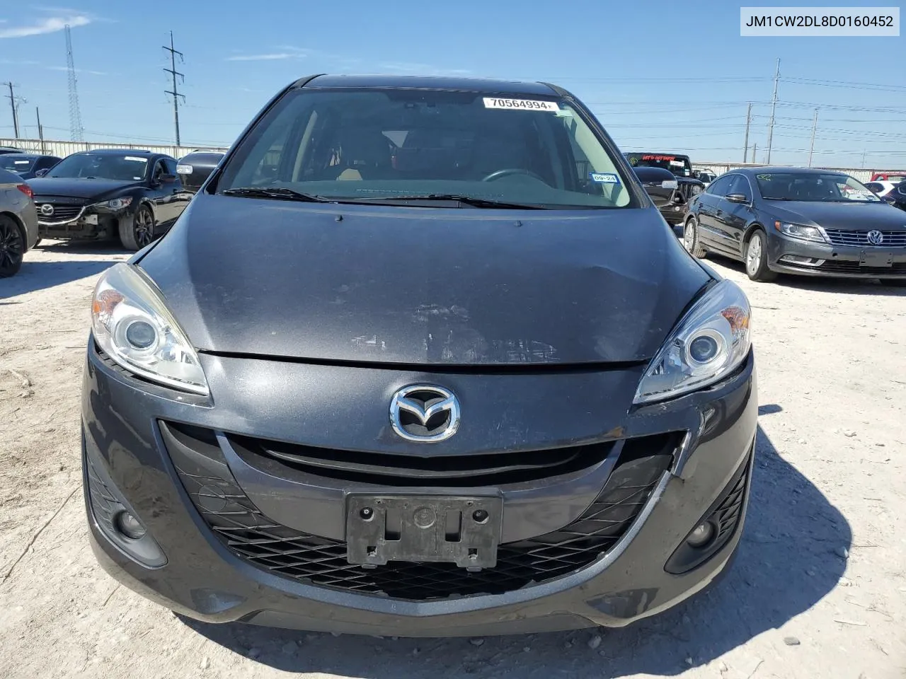 2013 Mazda 5 VIN: JM1CW2DL8D0160452 Lot: 70564994